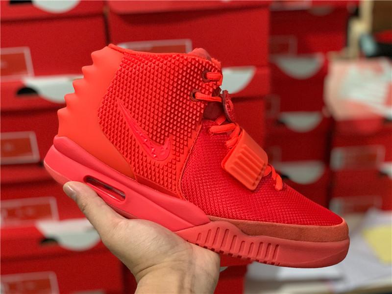 God Air Yeezy 2 Red October Real materials Limited pairs